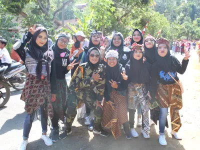 Kirab Budaya HARLAH Al hidayah